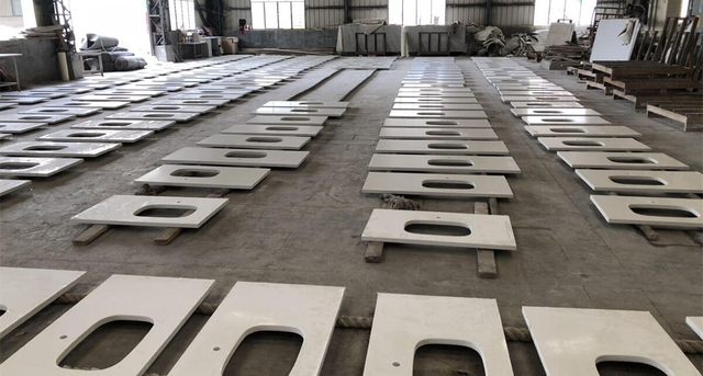 Bottom price Engineered Quartz Stone for Kitchen Countertop/vanity Top