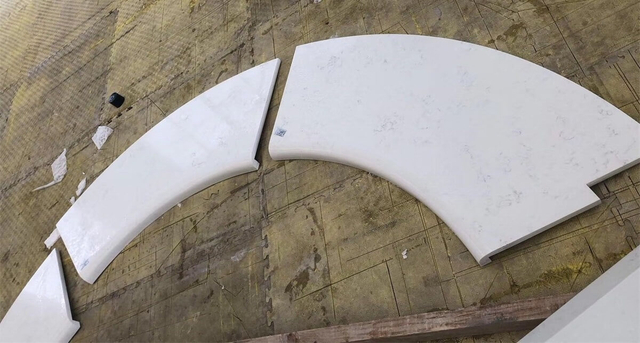 Wholesale White Quartz Stone White Vanity Top/ Kitchen Countertop/table Top