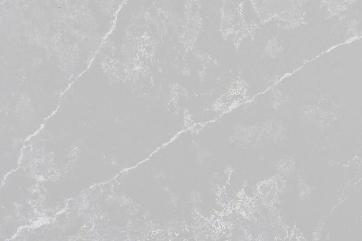 Cement Grey Quartz with White Veins